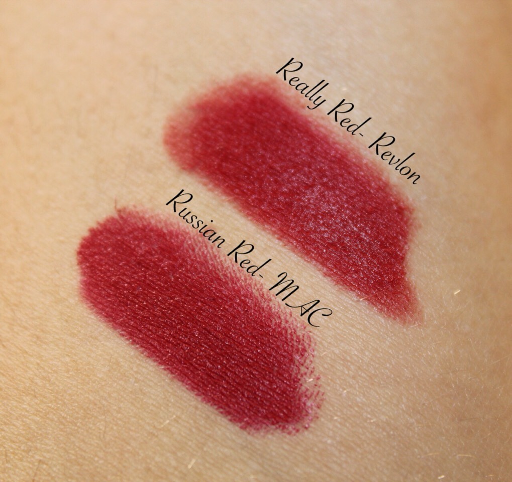 MAC Russian Red Lipstick Dupes. 