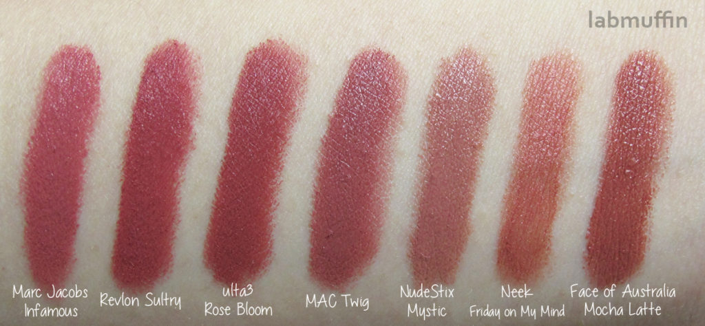 MAC Twig Lipstick Dupes