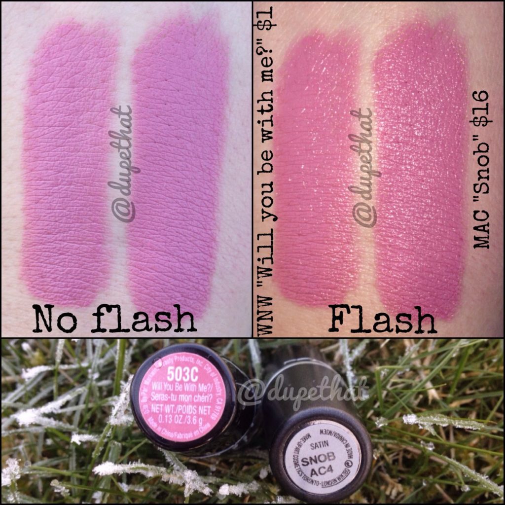 MAC Snob Lipstick Dupes