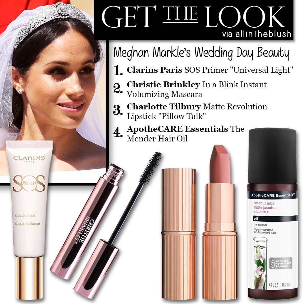 Get the Look: Meghan Markle’s Royal Wedding Day Beauty