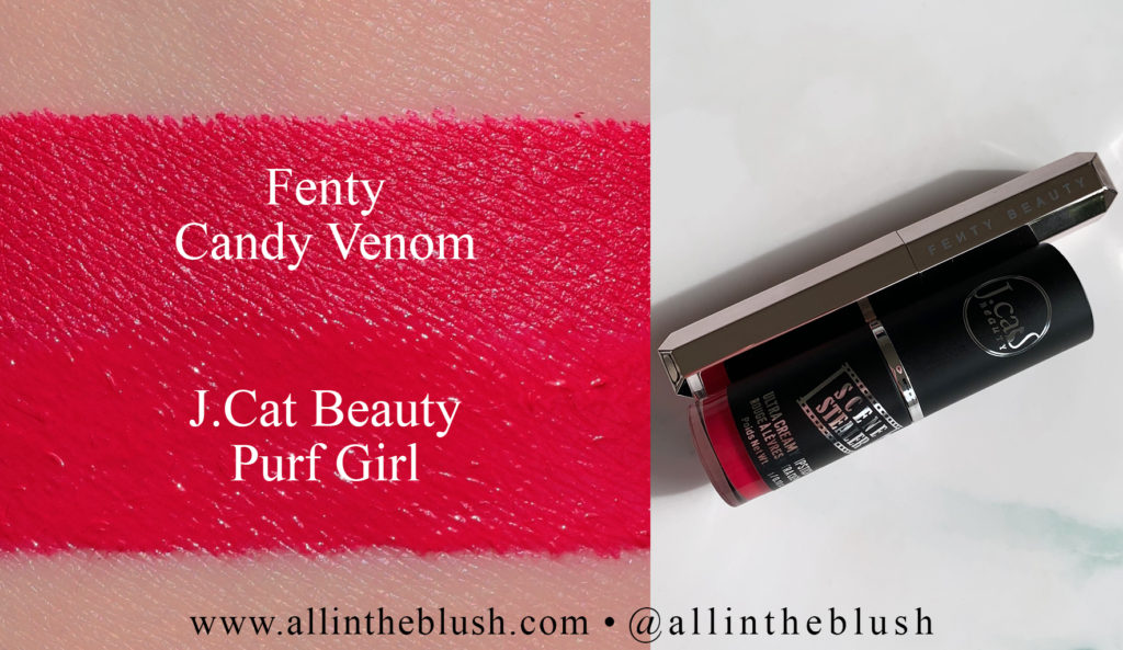 Fenty Beauty Candy Venom Mattemoiselle Plush Matte Lipstick Dupes