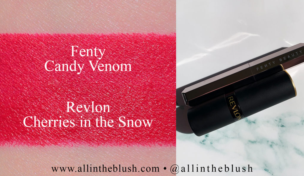 Fenty Beauty Candy Venom Mattemoiselle Plush Matte Lipstick Dupes