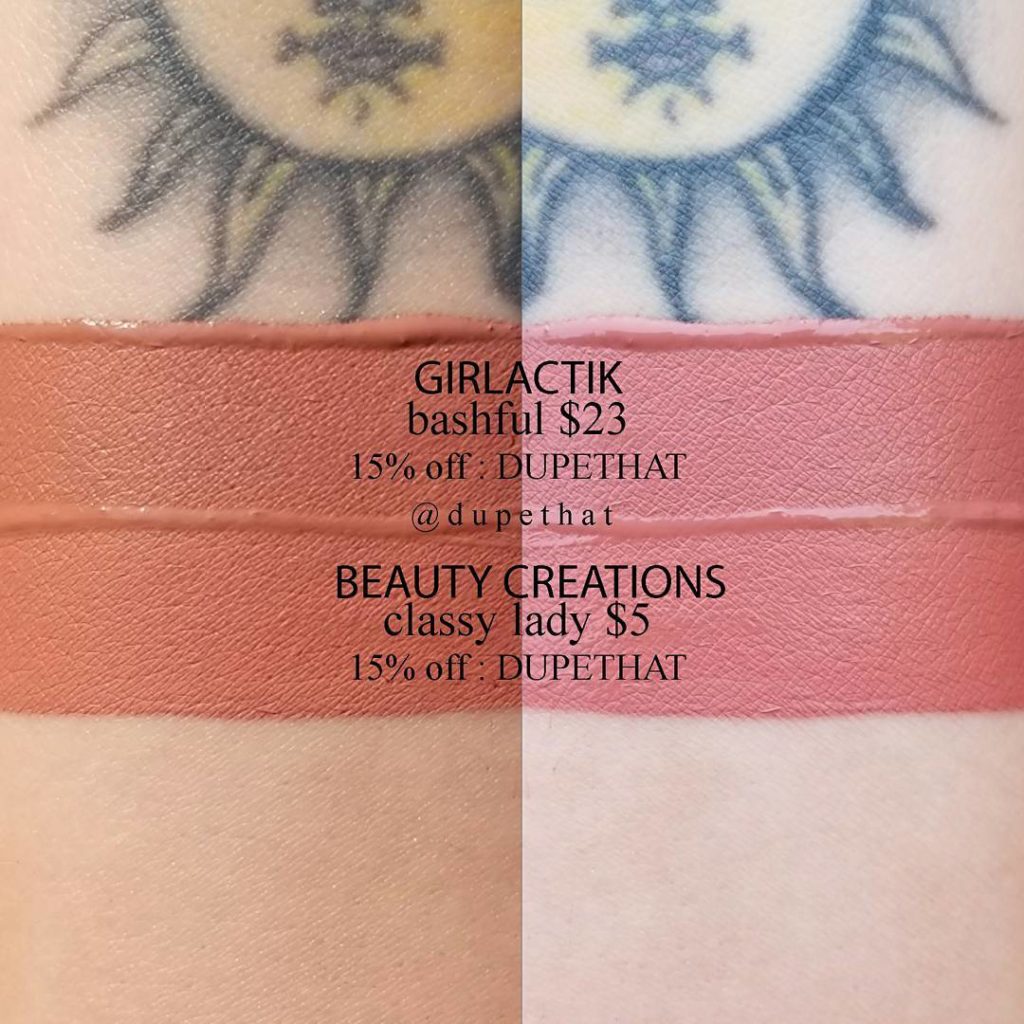 Lime Crime Elle Velvetine Dupes