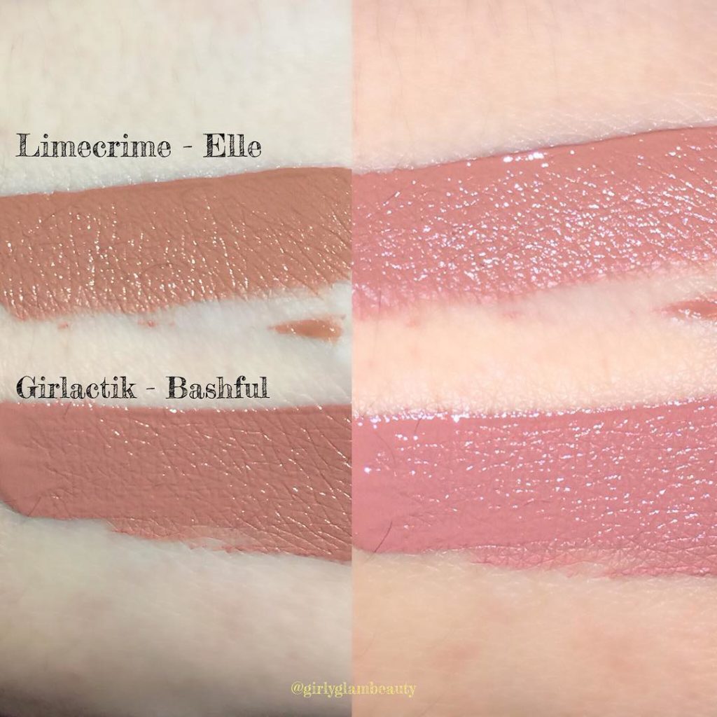 Lime Crime Elle Velvetine Dupes