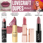 Kat Von D Lovecraft Studded Kiss Crème Lipstick Dupes