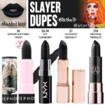 Kat Von D Slayer Studded Kiss Crème Lipstick Dupes