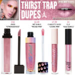 Jeffree Star Thirst Trap Velour Liquid Lipstick Prediction Dupes
