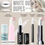 Kat Von D White Out Studded Kiss Crème Lipstick Dupes