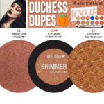 Kylie Cosmetics Duchess Eyeshadow Dupes [Royal Peach Palette]