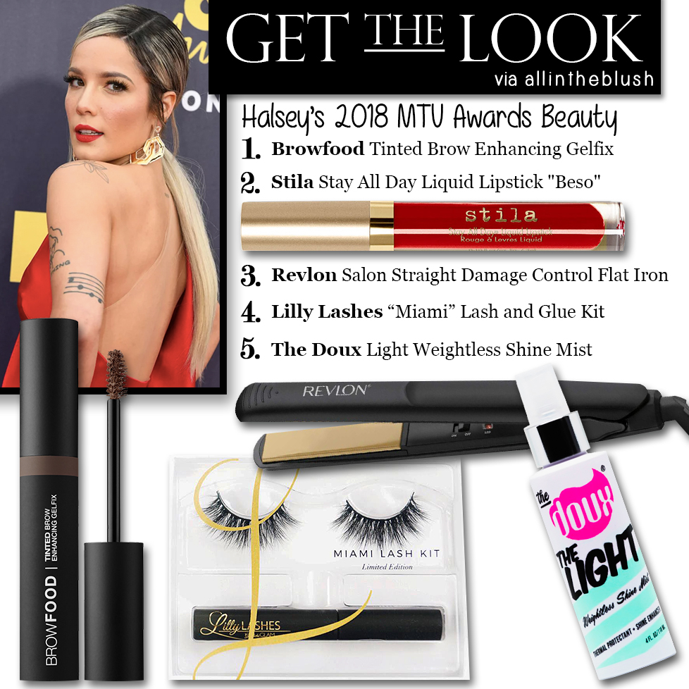Get the Look: Halsey’s MTV Movie Awards ’18 Beauty
