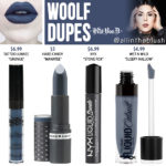 Kat Von D Woolf Everlasting Liquid Lipstick Dupes