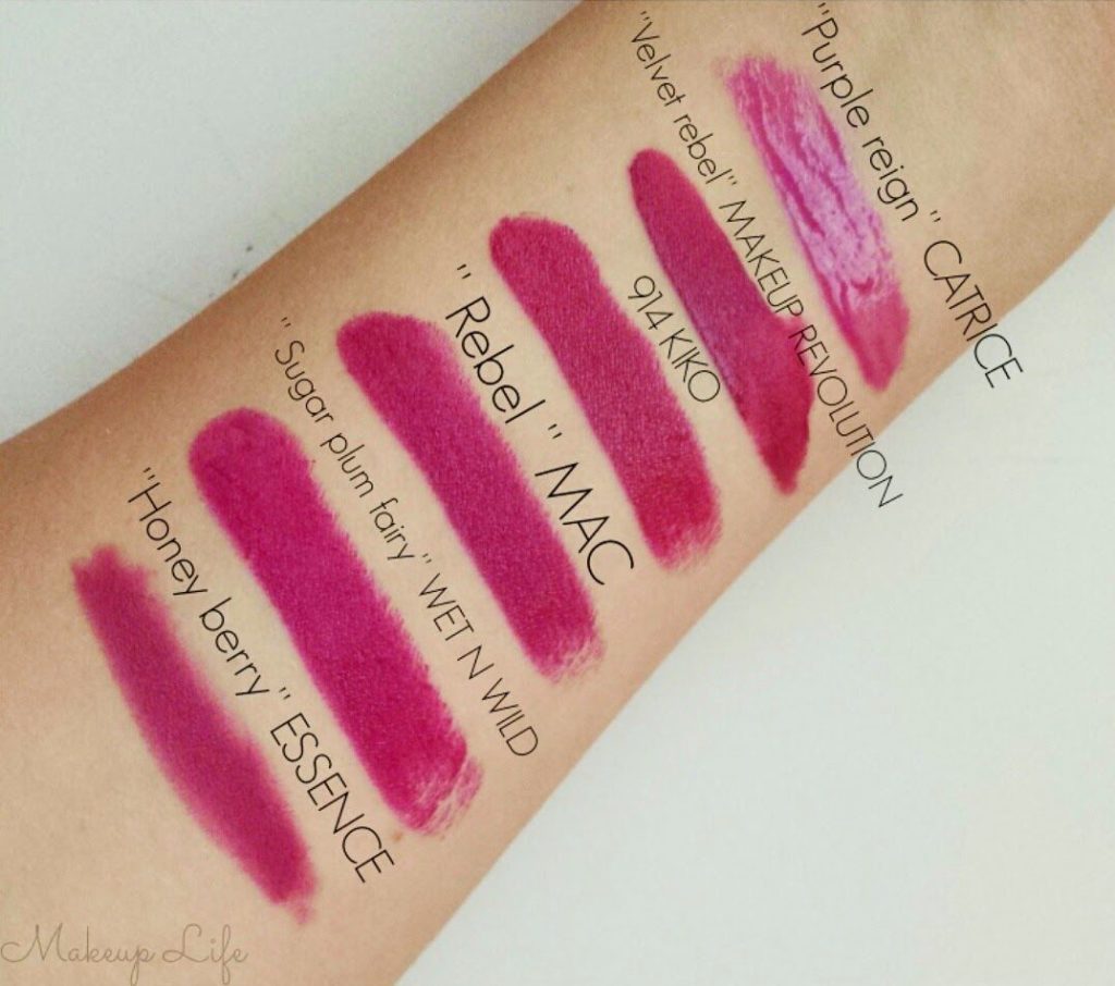 MAC Rebel Lipstick Dupes