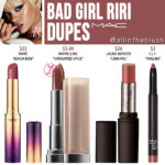 MAC Bad Girl Riri Lipstick Dupes