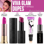 MAC Ariana Grande Vivia Glam 2 Lipstick Dupes