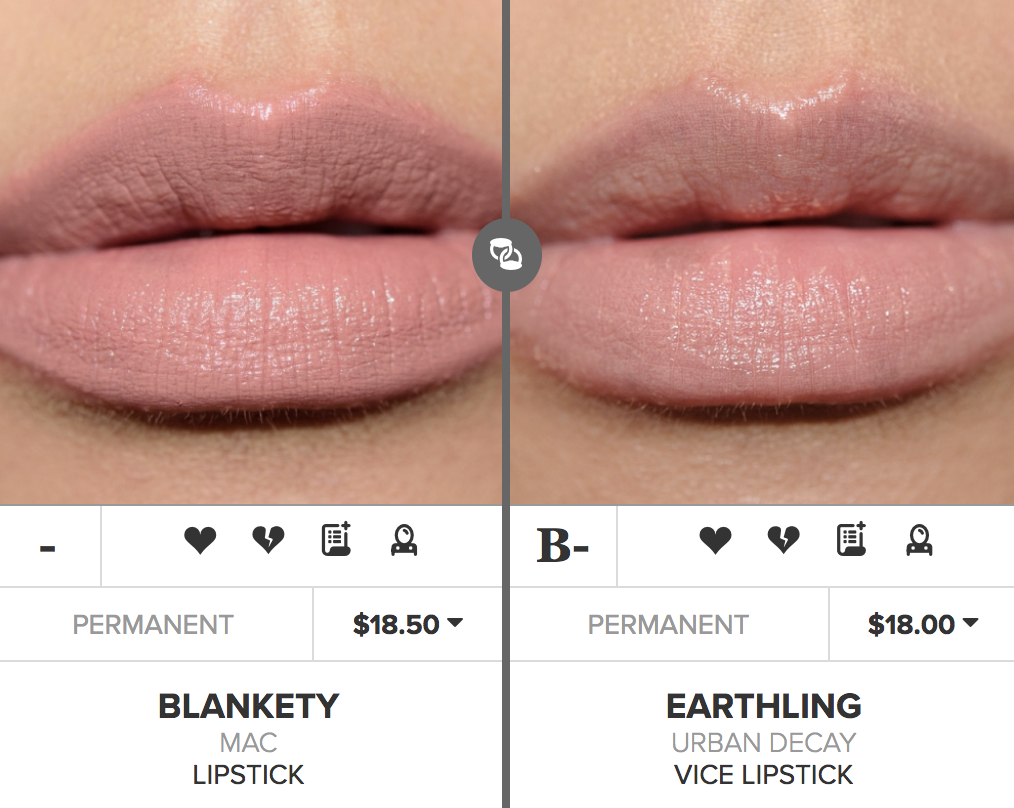 MAC Blankety Lipstick Dupes