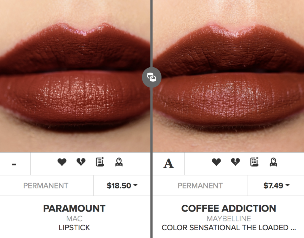 MAC Paramount Lipstick Dupes