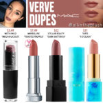 MAC Verve Lipstick Dupes