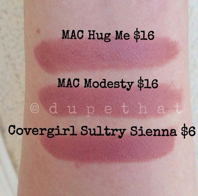 Onwijs MAC Modesty Lipstick Dupes - All In The Blush NN-04