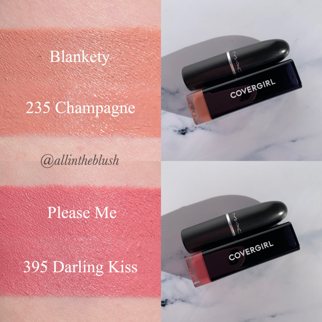 MAC Blankety Lipstick Dupes