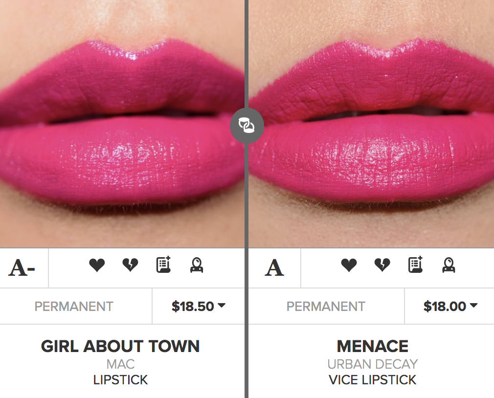 MAC Girl About Town Lipstick Dupes