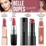 Colourpop Belle Crème Lux Lipstick Dupes