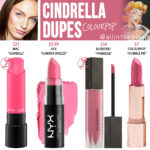 Colourpop Cinderella Crème Lux Lipstick Dupes