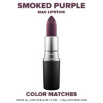 MAC Smoked Purple Lipstick Dupes
