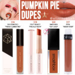 Jeffree Star Pumpkin Pie Velour Liquid Lipstick Dupes