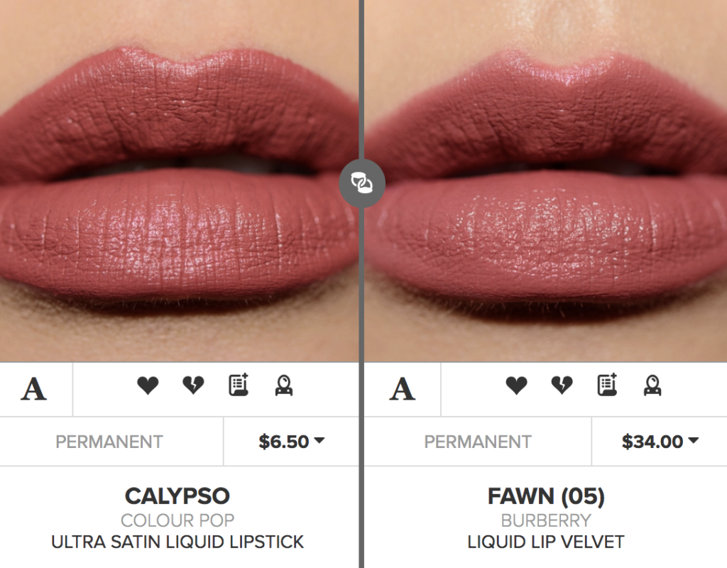 Fenty Beauty Uncuffed Stunna Lip Paint Dupes