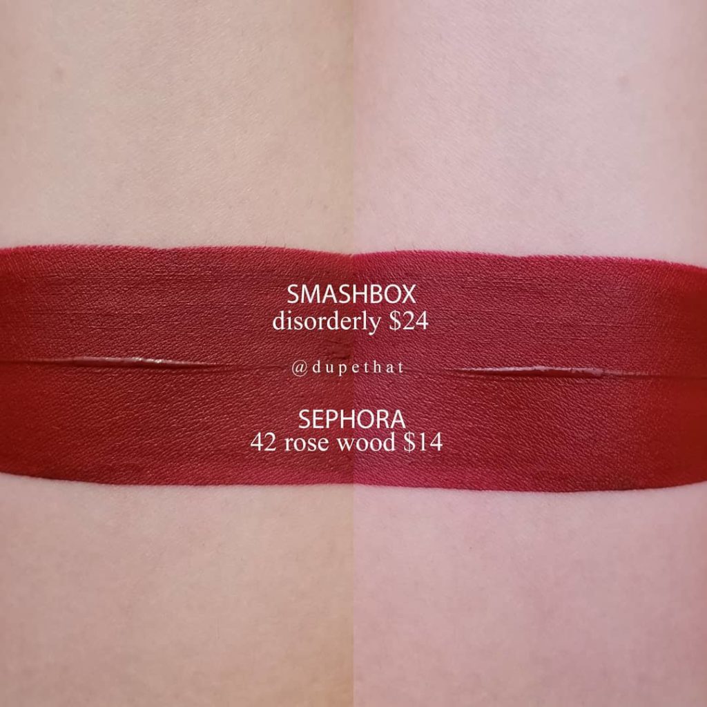 Jeffree Star Designer Blood Velour Liquid Lipstick Dupes