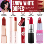 Colourpop Snow White Crème Lux Lipstick Dupes