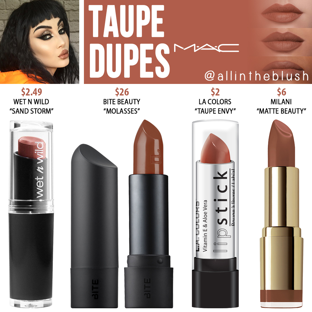 M.A.C Taupe Lipstick