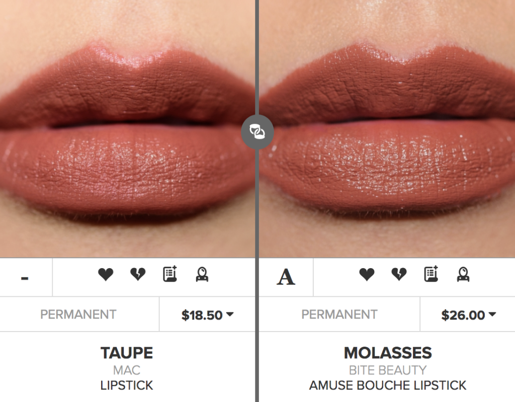 MAC Taupe Lipstick Dupes