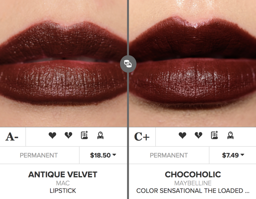 MAC Antique Velvet Lipstick Dupes