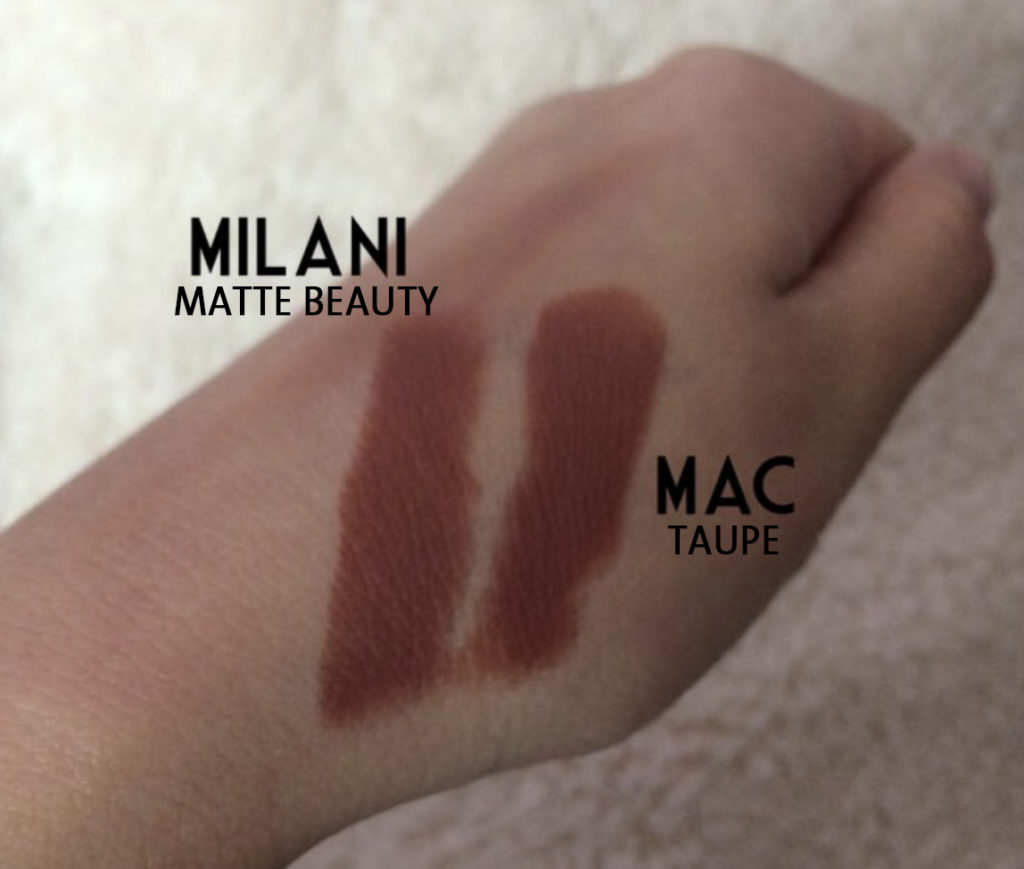 MAC Taupe Lipstick Dupes