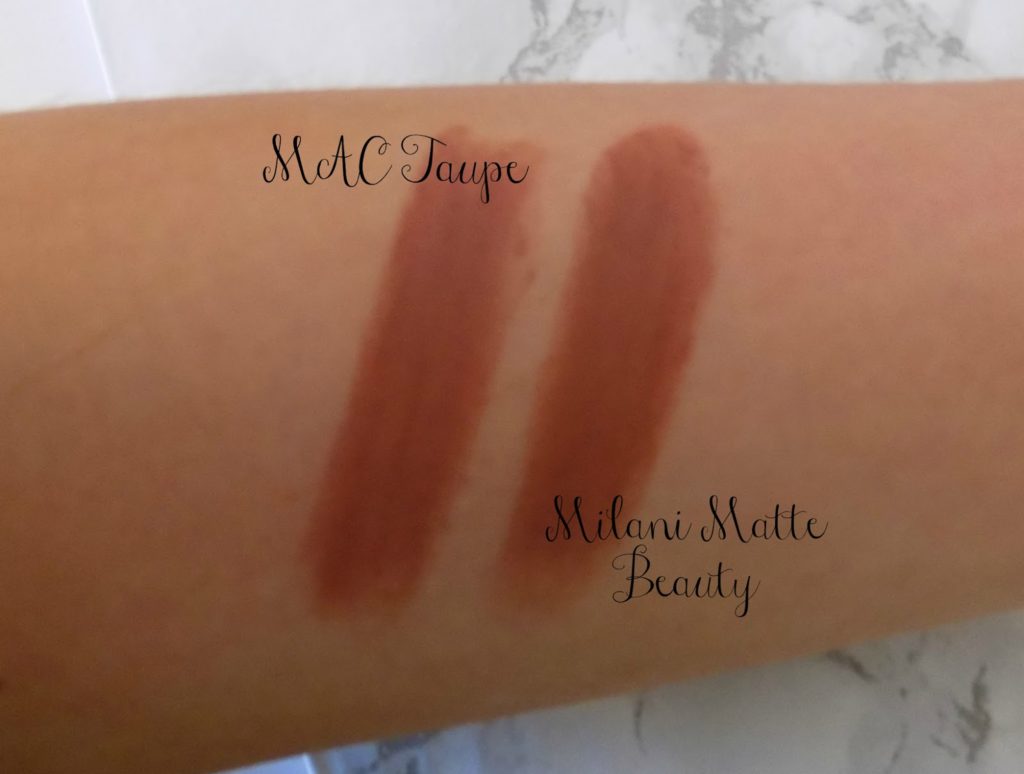 MAC Taupe Lipstick Dupes