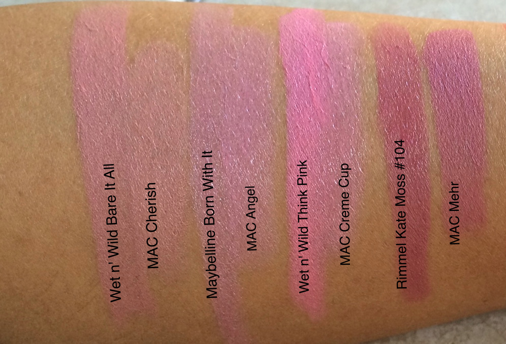 MAC Cherish Lipstick Dupes - All In The Blush