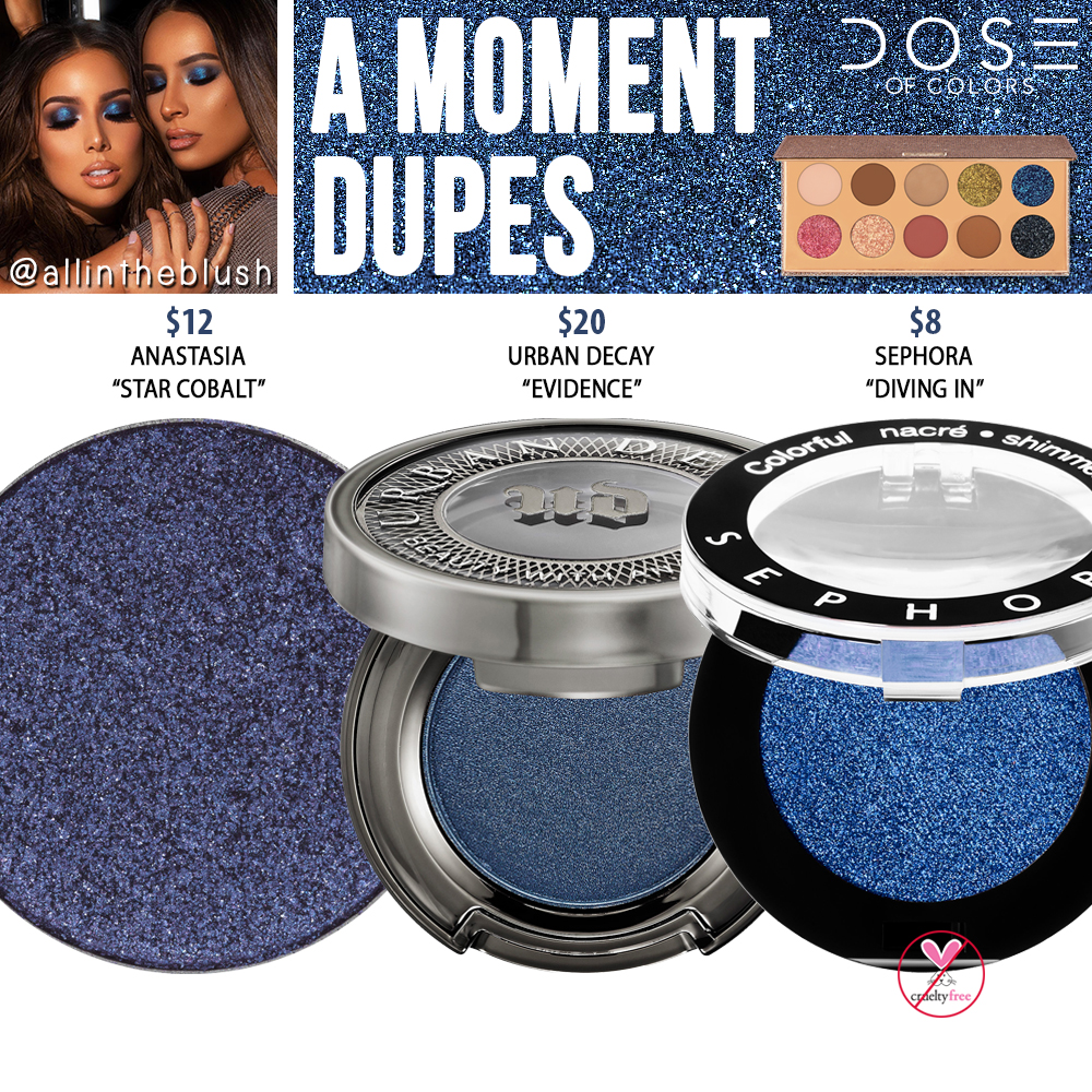 Dose of Colors A Moment Eyeshadow (FRIENDCATION) Dupes