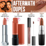 Dose of Colors Aftermath Semi Matte Lipstick Dupes