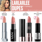 MAC LarLarLee Lipstick Dupes