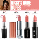 MAC Nicki's Nude Lipstick Dupes