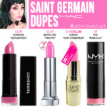 MAC Saint Germain Lipstick Dupes