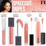 Fenty Beauty Spacesuit Cosmic Gloss Lip Glitter Dupes