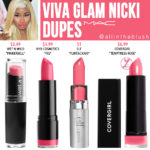 MAC Viva Glam Nicki Lipstick Dupes