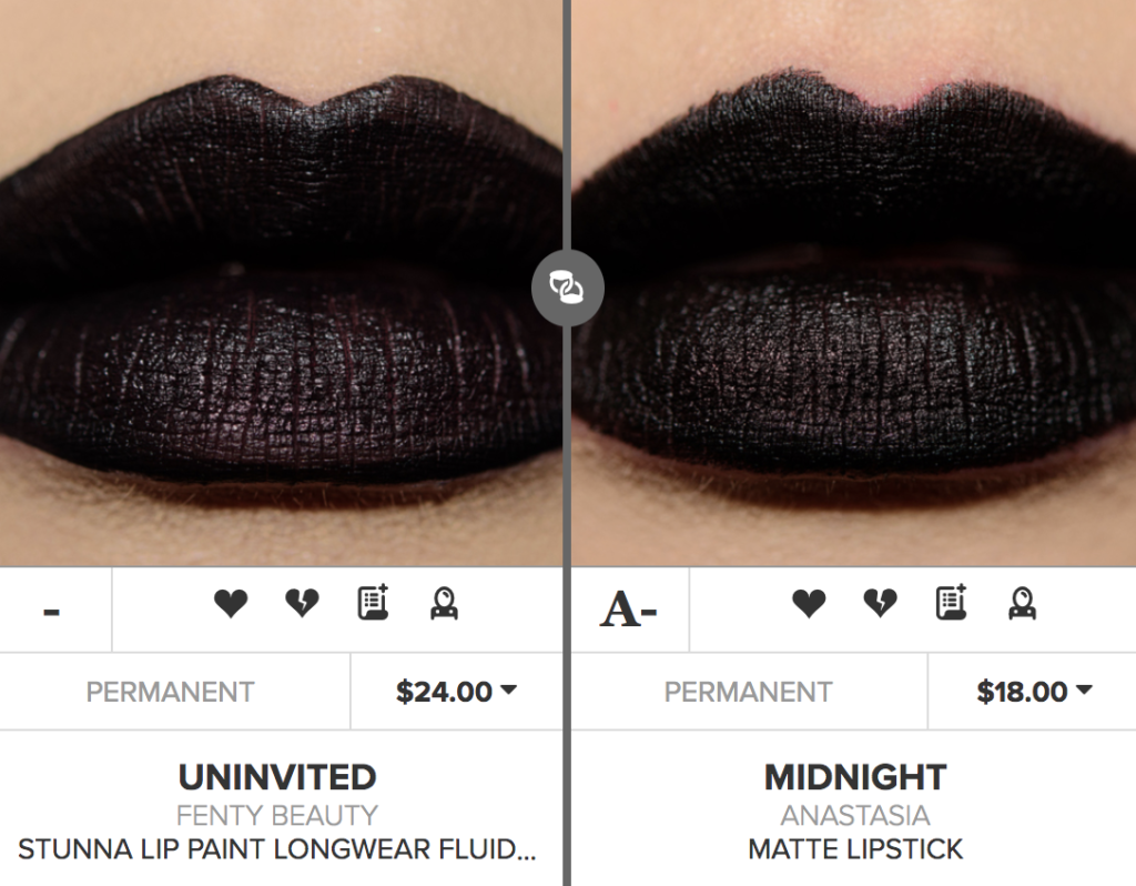 Fenty Beauty Uninvited Stunna Lip Paint Dupes