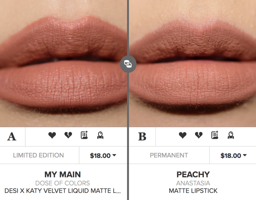 Dose of Colors My Main Matte Liquid Lipstick Dupes