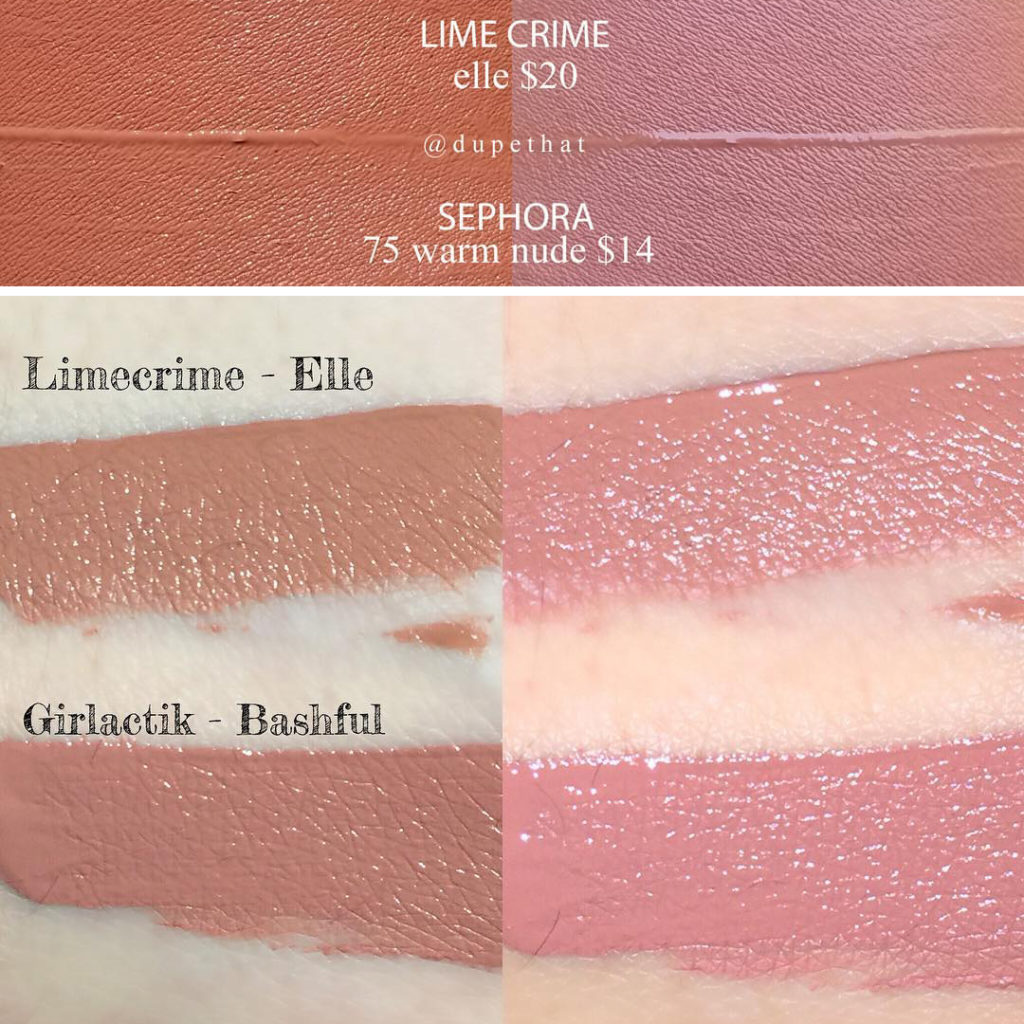 Dose of Colors My Main Matte Liquid Lipstick Dupes