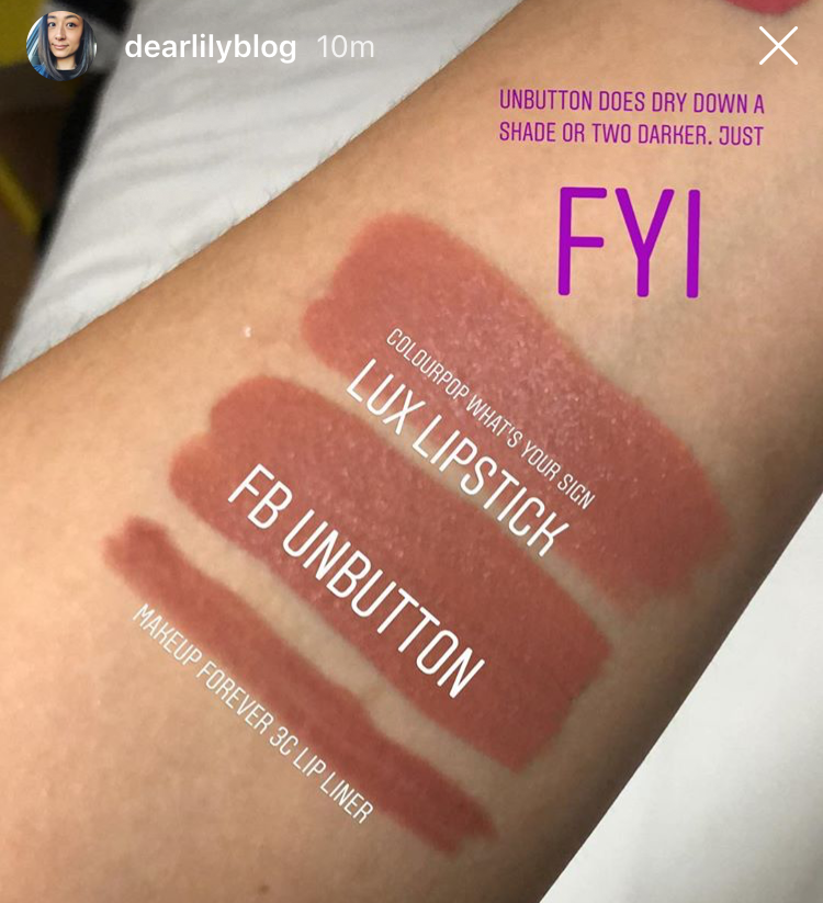 unbutton fenty beauty