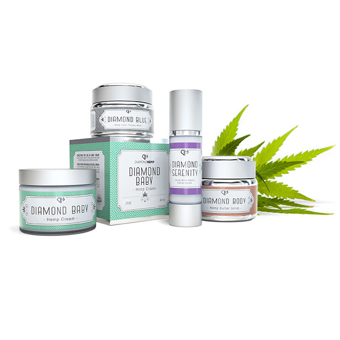 Combat Dry Skin With DiamondHEMP Scrubs and Moisturizers