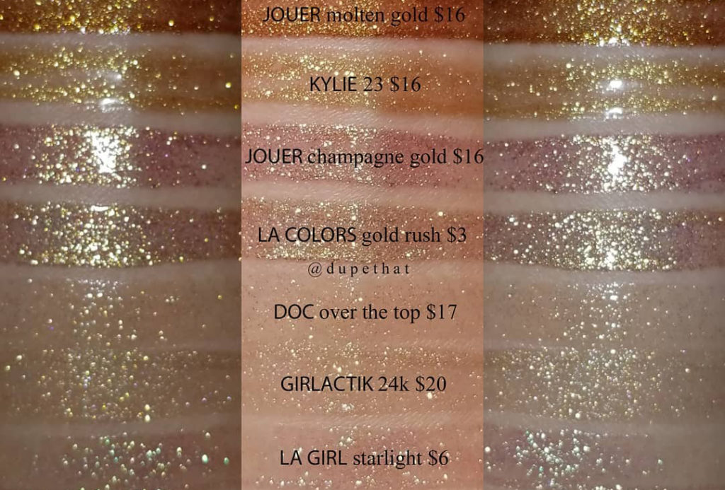 Dose of Colors Over the Top Lip Gloss Dupes All In The Blush